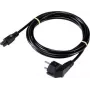Sygonix SY-5043498 Cavo di alimentazione per notebook 3m nero Schuko su IEC C5