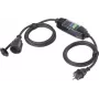 Sygonix SY-6052178 PRCD prolunga portatile con interruttore differenziale 230 V/AC 3 m nero IP44