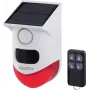 Sygonix mini sistema d'allarme bianco rosso con rilevatore di movimento PIR a LED e telecomando (SY-6515320)