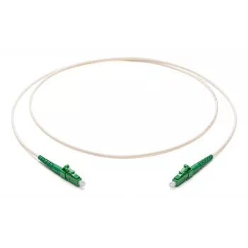 Corning LC/APC a LC/APC single-mode OS2 simplex fibra ottica patch cable, 2,0 mm, bianco, 20 m F222201J1Z20020M