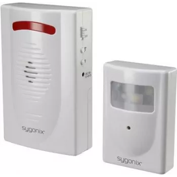 Sygonix SY-5045276 rilevatore di movimento PIR con allarme 120 dB e LED