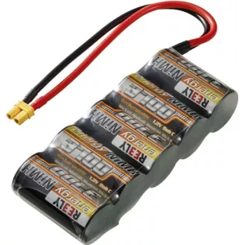 Reely pacco batteria NiMH 6 V 3700 mAh 5x Sub-C Side-by-Side XT30 (RE-7853241)