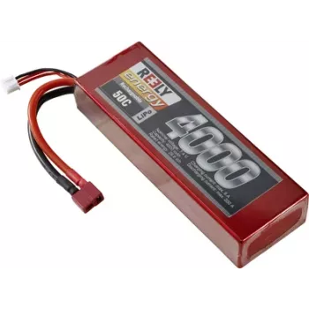 Reely Batteria LiPo 7,4 V 4000 mAh 2S 50C Hardcase T-Plug (RE-7856793)