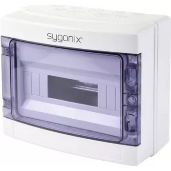 Sygonix SY-5491854 Quadro di distribuzione da parete, 12 moduli, 1 fila, bianco