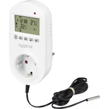Sygonix SY-6824098 Spina termostato universale con programmazione settimanale
