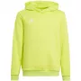 adidas Entrada 22 Felpa con cappuccio Lime HC5069 giovane 164