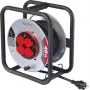 Sygonix SY-10236120 avvolgicavo nero spina Schuko 25 m 4 prese