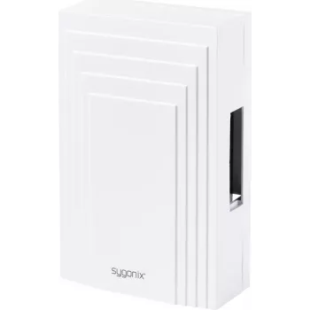 Sygonix SY-5491840 campanello cablato 8-12V AC/DC 85dB bianco