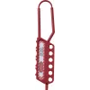 Sygonix SY-6872556 hasp di lockout 42 mm rosso