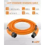 LAPP Cavo di ricarica EV Type 2 11 kW 3m arancione 75743