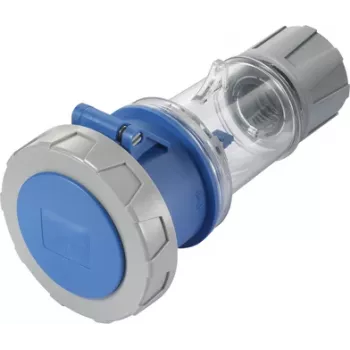 Sygonix SY-5873154 Connettore femmina CEE-CARA 32A 3 poli 230V/AC IP67 senza viti blu