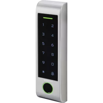 Sygonix SY-6121662 Sistema di controllo accessi a impronta digitale RFID IP66 da parete touchscreen 12-18V DC