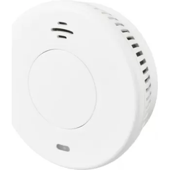 Sygonix SY-6438012 rilevatore di fumo radio con batteria da 10 anni, interconnesso, bianco