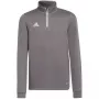 adidas Entrada 22 giacca da allenamento bambino felpa grigio 116 cm H57549