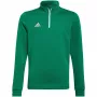adidas Entrada 22 giacca da allenamento bambino felpa verde HI2132 128cm
