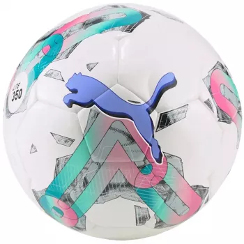 PUMA Orbita 5 Hybrid Lite 350 pallone da calcio bianco-verde-rosa