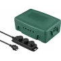Sygonix SY-6797950 presa multipla 3 vie verde/nero con protezione aumentata contro i contatti
