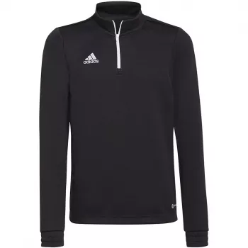 adidas Entrada 22 maglia da allenamento felpa per bambino nero taglia 128 H57547