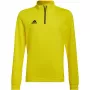adidas Entrada 22 giacca da allenamento bambino felpa giallo taglia 116 HI2133