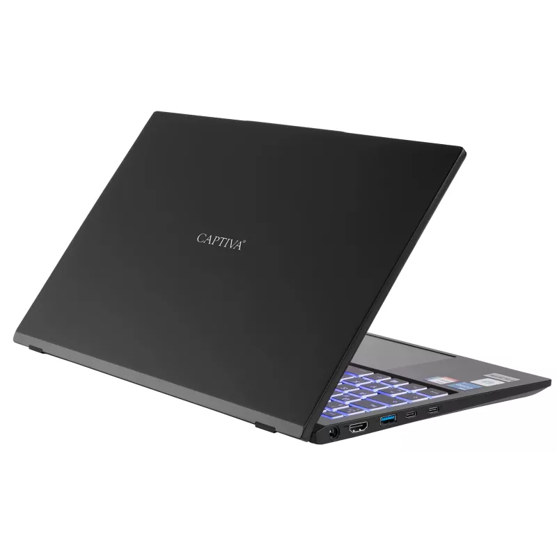 Captiva Business/Office I10-1453GE notebook 17,3 inch, Intel Core i5-1335U, 64GB RAM, 2TB SSD, Intel Iris Xe Graphics, Windows 11 Pro, Wi-Fi 6, Bluetooth 5.2, nero