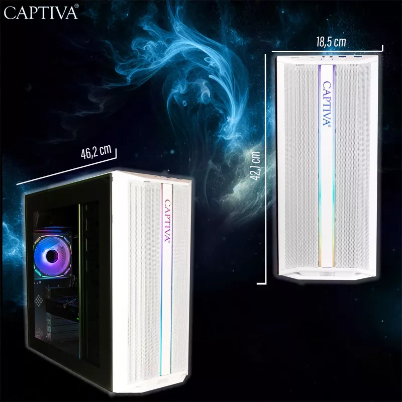 Captiva PC Business/Office R10-3531 (Ryzen 5 3400G/SSD 2TB/32GB/WLAN/senza OS)