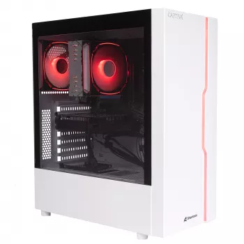 Captiva Business/Office R10-3814 PC desktop - AMD Ryzen 5 3400G, 32GB DDR4, 1TB SSD, Wi-Fi, senza sistema operativo