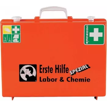 SÖHNGEN MT-CD cassetta di primo soccorso industriale, custodia in plastica arancione con chiusura a scatto, 400 x 150 mm 0360106