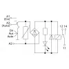 METZ CONNECT KRA-S-M6/21 modulo relè di accoppiamento 24V AC/DC 1 scambio 8A bianco 11061213