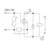 METZ CONNECT KRA-M4/1 modulo relè, bobina 230 V AC, 1 contatto CO, bianco 11061305