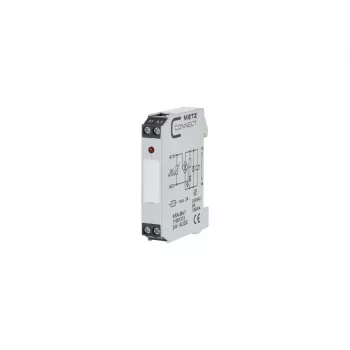 METZ CONNECT KRA-M4/1 modulo relè di interfaccia, 1 contatto di scambio, bobina 24 V AC, bianco 11061313