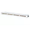 METZ CONNECT 130856-E-90 patch panel 24 porte Cat.6A schermato, 1U, bianco