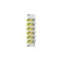 METZ BTR 15024A0112-E OpDAT REGpro 12xST SM/MM pannello frontale in ceramica grigio 3U/7HP
