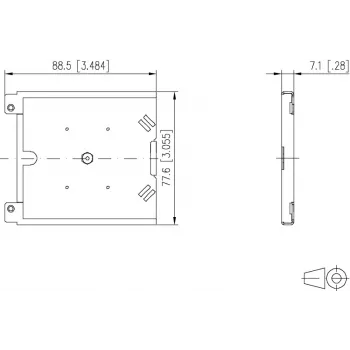METZ BTR 130861-MSK-E Kit di espansione per cassette di giunzione in fibra ottica per contenitore modulare AP