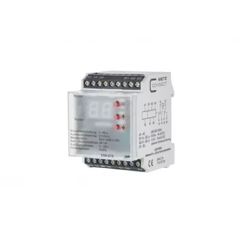 METZ CONNECT EIW-C18 Presa industriale, Schuko, guida DIN, 230 V, 8 A, bianco 11027205