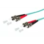 METZ OpDAT 151J1AOAOA0E ST/ST OM3 cavo patch in fibra ottica multimodale duplex, 10 m