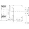 METZ CONNECT 110659 Modulo relè di potenza miniaturizzato, 1 scambio, bobina 24 V DC, 6 A, bianco