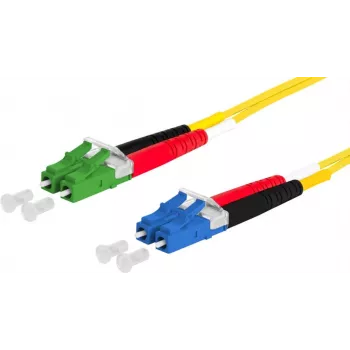 METZ CONNECT OpDAT 151P1JOJA20E cavo patch LC-Duplex su LC-Duplex APC OS2, 2 m