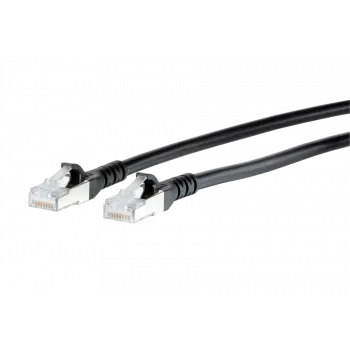 METZ BTR NETCOM 1308451500-E Cavo di rete Cat6a S/FTP (S-STP) nero da 1,5 m