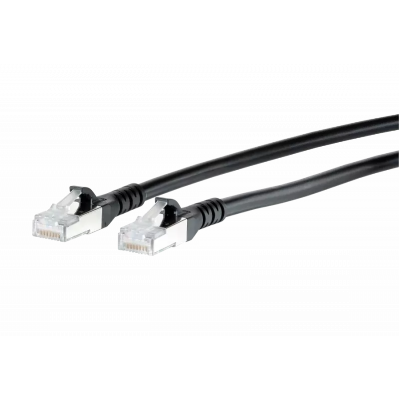 METZ BTR NETCOM 1308451500-E Cavo di rete Cat6a S/FTP (S-STP) nero da 1,5 m