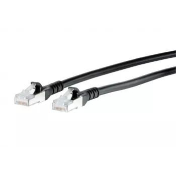 METZ CONNECT Cavo patch Cat.6A S/FTP, RJ-45 su RJ-45, 0,5 m, grigio, 10GBase-T 1308453000-E