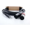 Cordial EY 3 WMM Cavo adattatore Y XLR 3,5mm jack TRS maschio su 2x XLR maschio 3m 14872