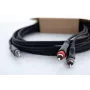 Cordial 14854 Cavo adattatore Y audio jack 3,5mm su 2x RCA 1m nero