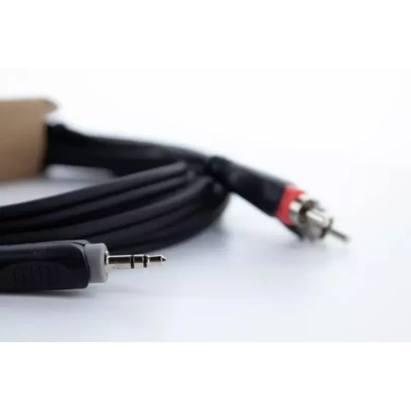 Cordial 14854 Cavo adattatore Y audio jack 3,5mm su 2x RCA 1m nero