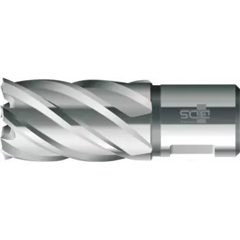 BDS fresa a corona HSS 14 mm x 30 mm attacco Weldon KBK-014
