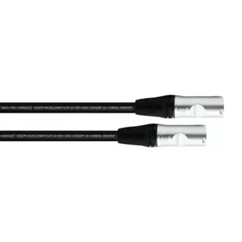 Cavo patch Cordial 15622 CAT 6a SF/UTP 5m nero PUR