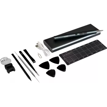 JOY-IT WE-0002 set di 62 cacciaviti di precisione elettrici con custodia magnetica