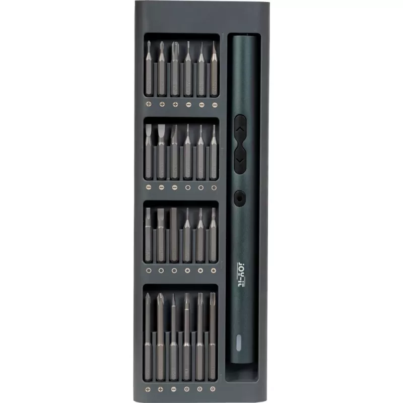 JOY-IT WE-0002 set di 62 cacciaviti di precisione elettrici con custodia magnetica