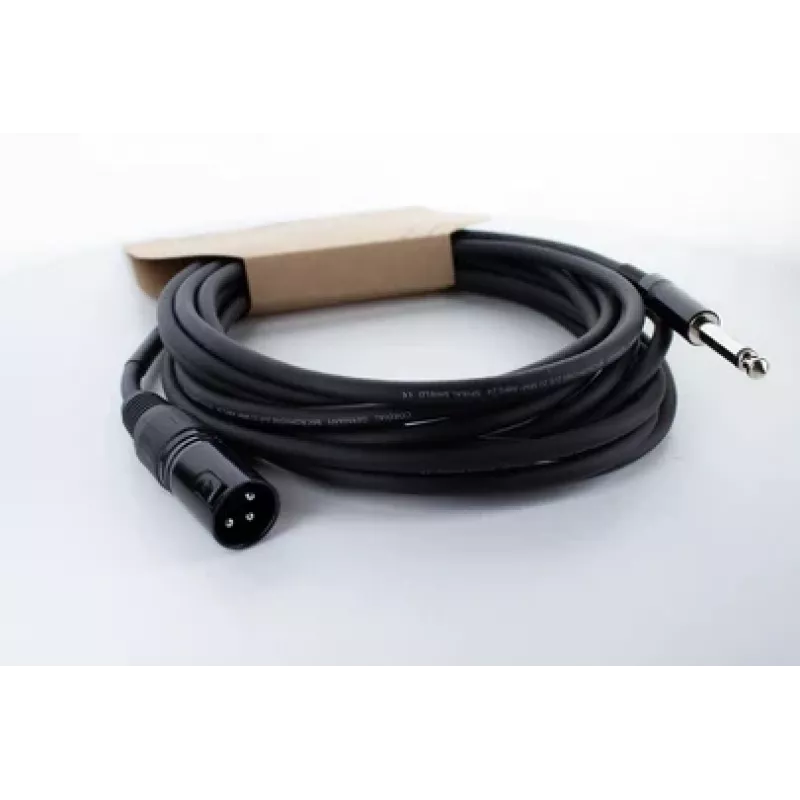 Cordial EM 10 MP XLR su jack mono 6,3 mm cavo audio 10 m nero 14754