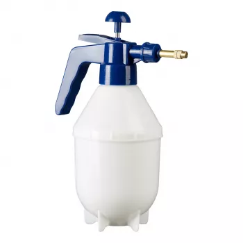 PRESSOL spruzzatore industriale 1L PE bianco trasparente, ugello in ottone (06 178)