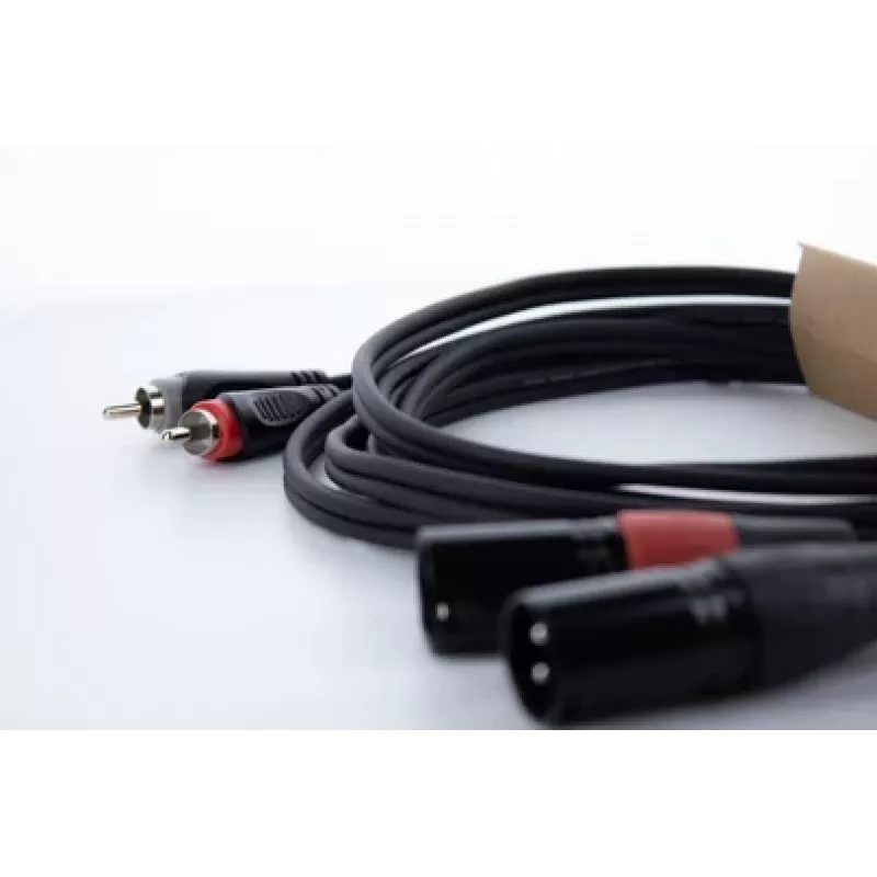 Cordial EU 1.5 MC XLR su RCA cavo audio 1,5 m nero 14848
